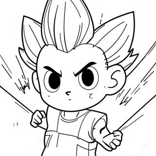 Gon Freecss In Action Coloring Page 20893-19330