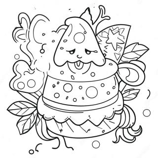 Festive Congratulations Coloring Page 20903-19340