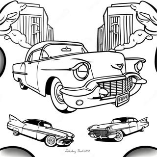 Cadillac Coloring Pages