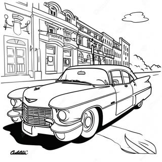 Cadillac Coloring Page 20912-19342