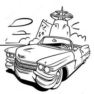 Cadillac Coloring Page 20912-19343