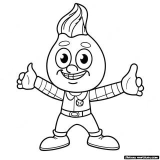 Jimmy Neutron Coloring Pages