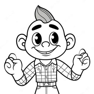 Jimmy Neutron Coloring Page 20932-19358