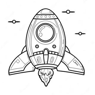 Spaceship Coloring Page 20942-19367