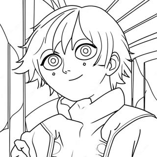 Tokyo Ghoul Coloring Page 20972-19392