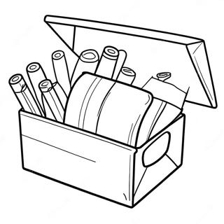 Sticky Lankybox Coloring Page 20982-19400