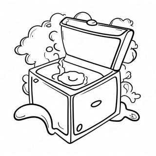 Sticky Lankybox Adventure Coloring Page 20983-19401