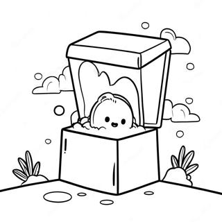 Sticky Lankybox Adventure Coloring Page 20983-19402