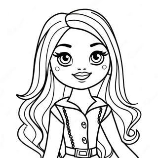 Fashion Bratz Coloring Pages