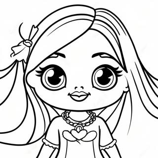 Fashion Bratz Coloring Page 20992-19408