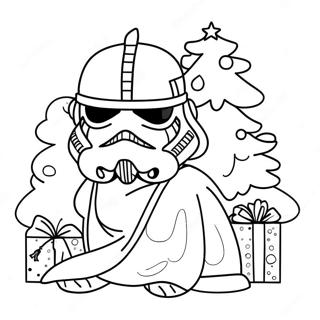 Star Wars Christmas Coloring Pages