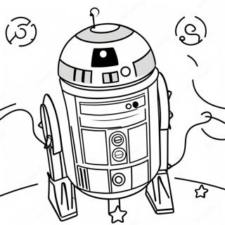 Star Wars Christmas Coloring Page 21002-19414