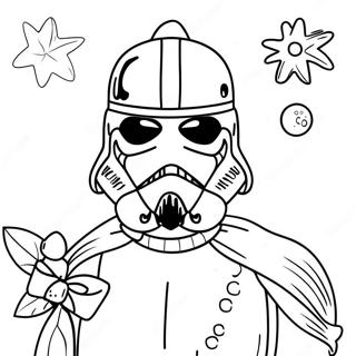 Star Wars Christmas Coloring Page 21002-19416