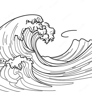 Tsunami Coloring Page 21032-19438