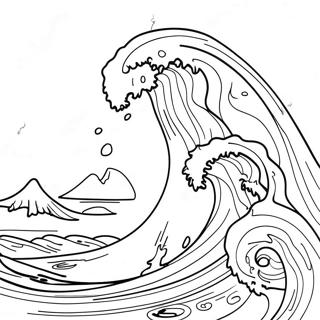 Tsunami Coloring Page 21032-19440