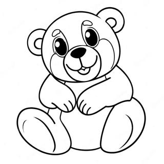 Huggy Wuggy Coloring Page 21072-19471