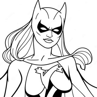 Batgirl Coloring Pages