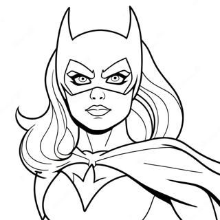 Batgirl Coloring Page 21082-19476