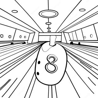 Bowling Coloring Pages