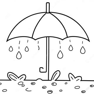 April Showers Coloring Page 21122-19507