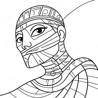 Mummy Coloring Page 21182-19555