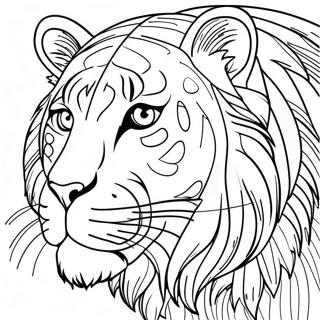 Big Cats Coloring Page 21192-19562