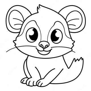 Possum Coloring Page 21212-19578