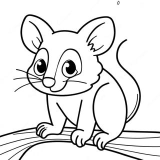 Possum Coloring Page 21212-19579