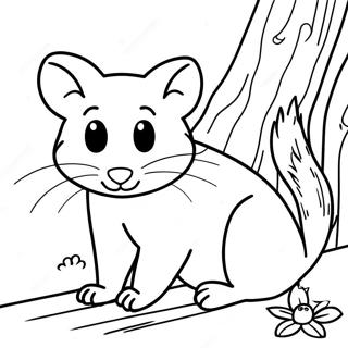 Possum Coloring Page 21212-19580