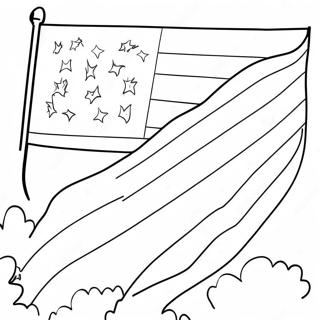 Lesbian Pride Flag Coloring Page 21242-19604