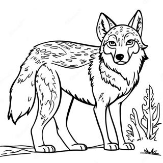 Coyote Coloring Page 21282-19634