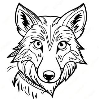 Coyote Coloring Page 21282-19635