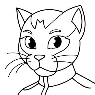 Cat Noir Coloring Page 21302-19651