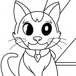 Adventurous Cat Noir Coloring Page 21303-19655