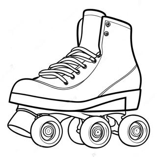 Roller Skate Coloring Pages