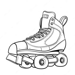 Roller Skate Coloring Page 21342-19683