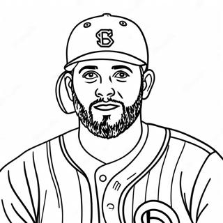 Bryce Harper Coloring Pages