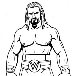 Wwe Coloring Page 21372-19706