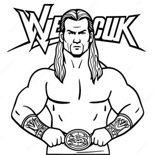 Wwe Coloring Page 21372-19707