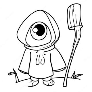 Little Nightmares Coloring Page 21402-19730