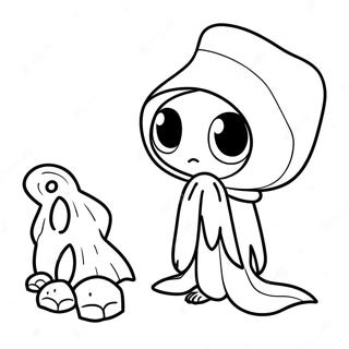 Little Nightmares Coloring Page 21402-19732