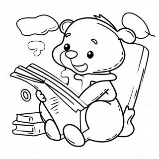 Fun Reading Adventure Coloring Page 2142-1758