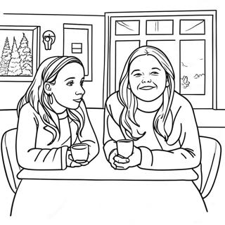 Gilmore Girls Coloring Page 21432-19755