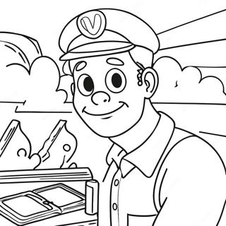 Wally Darling Coloring Page 21442-19763