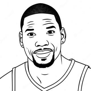 Kevin Durant Coloring Page 21452-19770