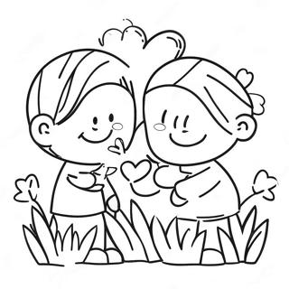 World Kindness Day Coloring Page 21472-19930