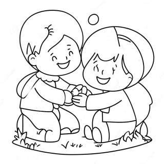 Heartwarming Kindness Activities Coloring Page 21473-19791