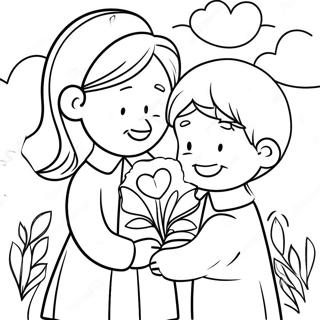 Heartwarming Kindness Activities Coloring Page 21473-19935