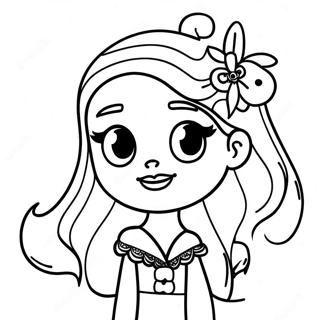 Rainbow High Bella Coloring Page 21502-19812