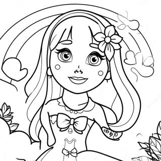 Rainbow High Bella Coloring Page 21502-19953